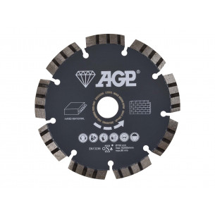 Diamantový rezný kotúč 150mm (tvrdé materiály) pre AGP CG150