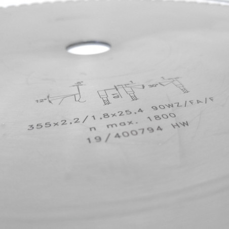 Pílový kotúč na kov HLINÍK (pre DRC355) - SK 5364 WZ METAL CUT 90Z