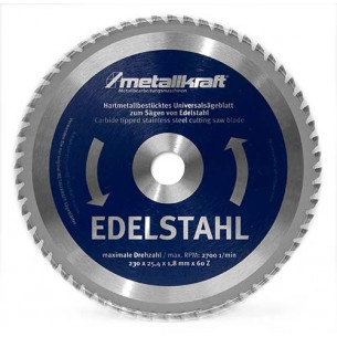 Pílový kotúč na ušľachtilú oceľ NEREZ 230mm (pre CS230) -...