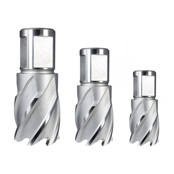 Korunkový vrták do kovu (Ø12 až 50mm, hĺbka 30mm) HSS Weldon SILVERLINE