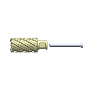 Centrovací kolík pre jadrové vrtáky s dĺžkou 50mm (6,35 x 102 mm) HSS 2