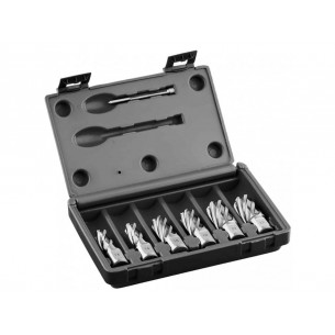 Sada jadrových vrtákov HSS (6-dielna) SILVER LINE