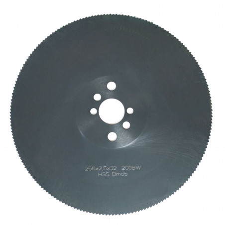 Deliaci pílový kotúč na kov HSS 250x2,5x32 Dmo5 160z C