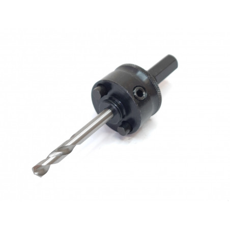 Rýchloupínací tŕň, unášač s HSS stredovým vrtákom pre korunky 32-210mm, stopka 8,75mm STARRETT