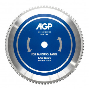 Pilový kotúč na kov OCEĽ a sendvičové panely 320 mm (pre CS320) 80Z AGP