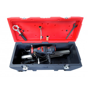 Kufor na kolieskach ROMO pre jadrové vŕtačky so stojanom AGP AS200 2