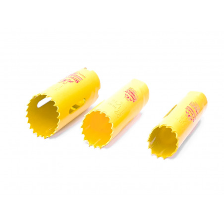 Bimetalová vykružovacia korunka (Ø19 až 30mm, hĺbka 51mm) HSS, Starrett DEEP CUT