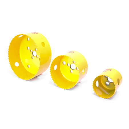 Bimetalová vykružovacia korunka (Ø32 až 152mm, hĺbka 51mm) HSS, Starrett DEEP CUT