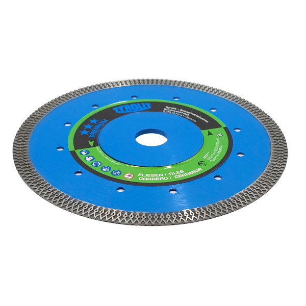 Diamantový rezný kotúč na dlažbu, mramor DCT Premium 180x22,23x1,4x10mm Tyrolit 639634