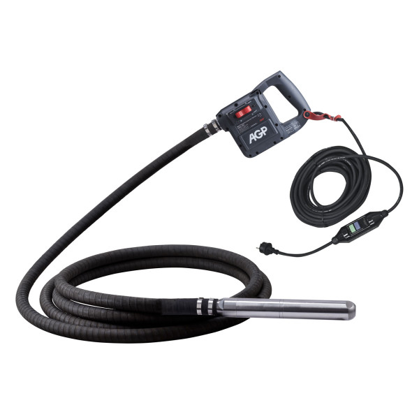 Ponorný vibrátor do betónu vysokofrekvenčný AGP H43 (5m)