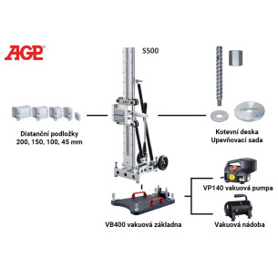 Stojan na vŕtačku AGP S500 2