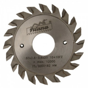 Predrezový pílový kotúč na drevo SK 5393.1 FZ HP - dvojdielny