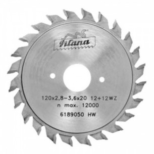 Predrezový pílový kotúč na drevo SK 5393.1 WZ HP - dvojdielny