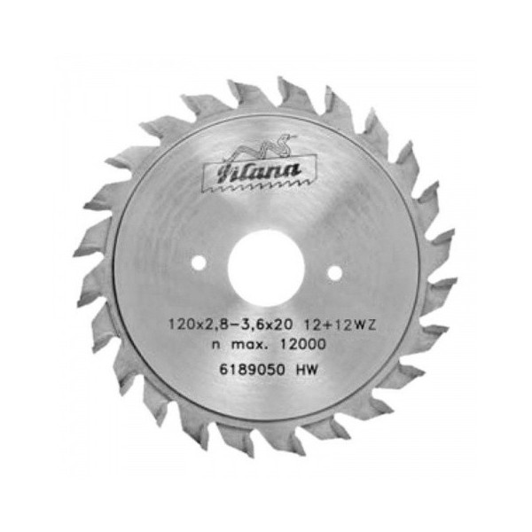 Predrezový pílový kotúč na drevo SK 5393.1 WZ HP - dvojdielny