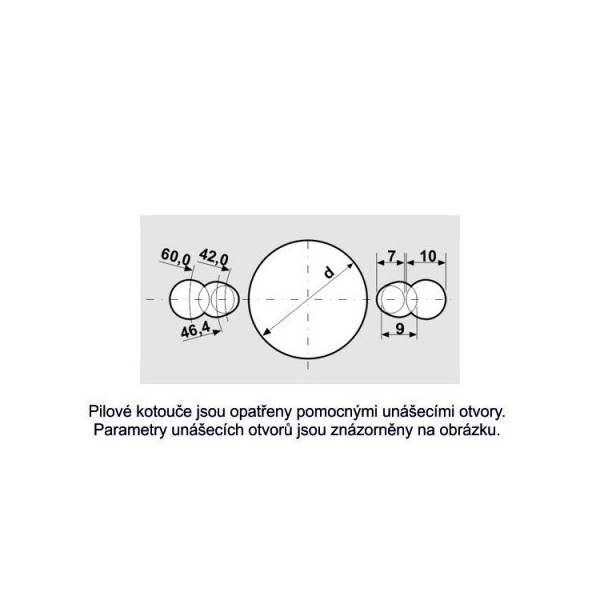 Pílový kotúč na drevo SK 5381-35 60 WZ (700x4,0 / 3,0x30)