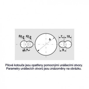 Pílový kotúč na drevo SK 5383-35 LWZ 2