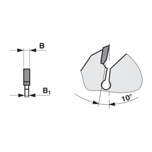 Pílový kotúč na drevo a plast SK 5392 FZ 2