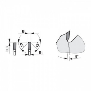 Pílový kotúč na lamino SK 5391 TFZ L 2