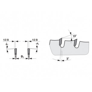 Pílový kotúč na stavebné drevo SK 5388 WZ / FA DRY CUT 2