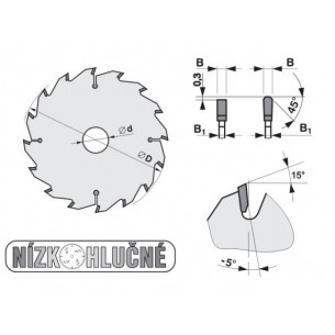 Pílový kotúč na kov SK 5387-13 TFZ N 2
